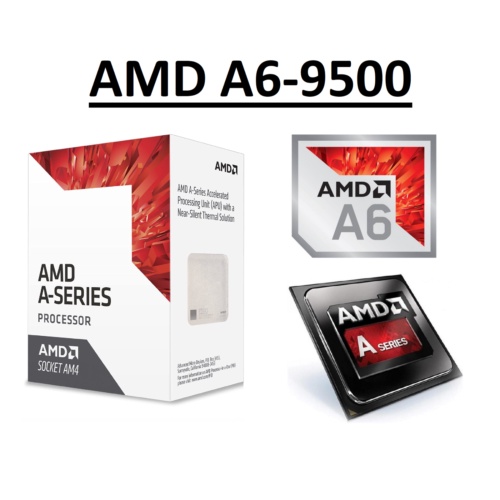 AMD A6 9500 Bristol Ridge 3.5Ghz Up To 3.8Ghz APU (Socket AM4)