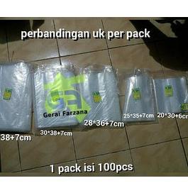 

Plastik Klip Gantung 20x30 + 6 cm Bening / Klip POND Bening Per Pack