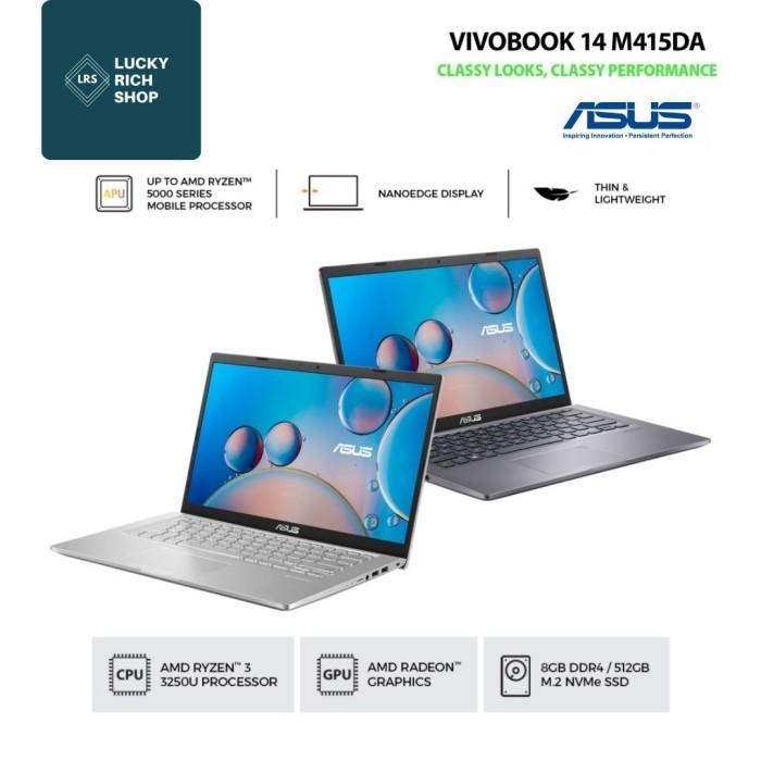 Asus Vivobook 14 M415Dao-Vips354 R3 3250U - Slate Grey