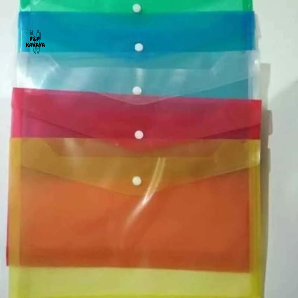 

Map Plastik Kancing Merek Media Kita (1pcs)