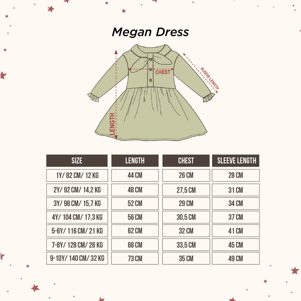 Bohopanna - Megan Dress / Dress Anak Perempuan