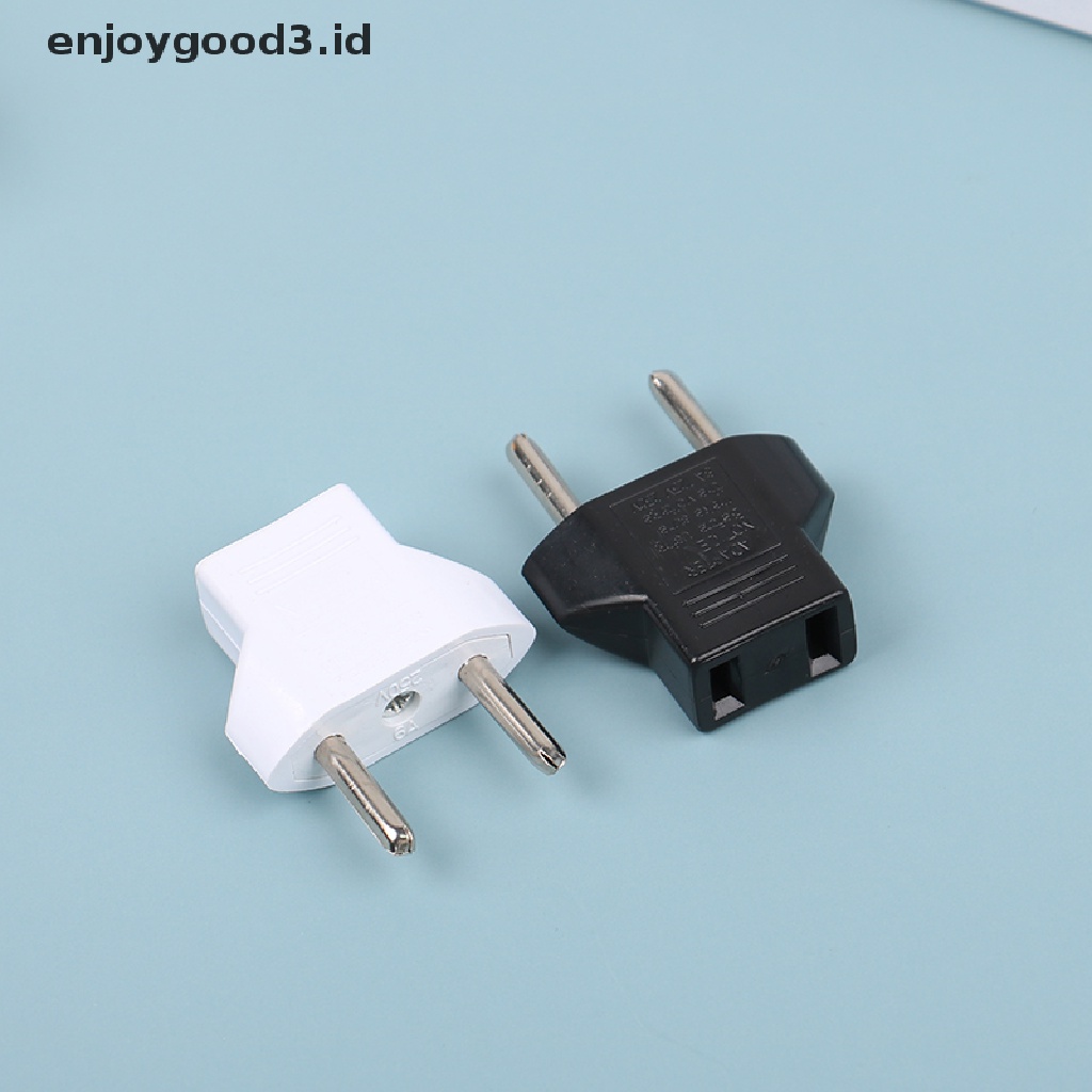 5pcs Adapter Charger AC Power Plug EU Untuk Travel