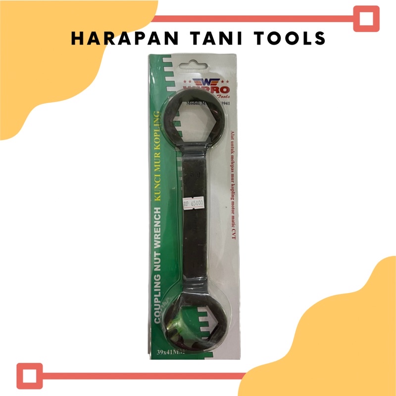 Wipro Kunci Mur Kopling Motor Matic / Wipro Kunci Blok Mesin / Wipro Coupling Nut Wrench 39x41 / Wip