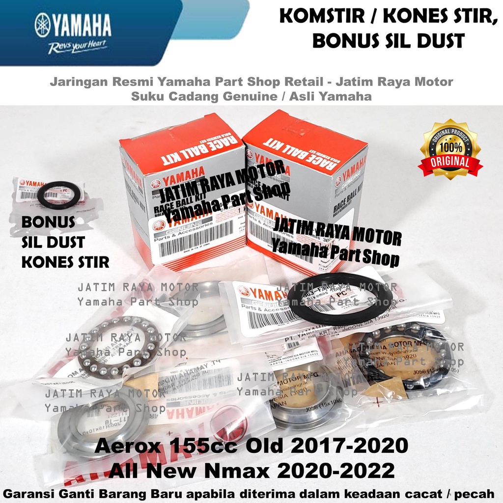 Bearing Kones Stir Bering Komstir Comstir Aerox 155 Old All New Nmax N Nmax 2020 Asli Yamaha