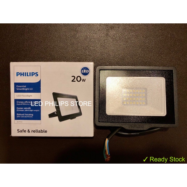 Bohlam Led Philips Sorot Bvp150 20Watt 20 Watt 20W 20 W Flood Light Ip65