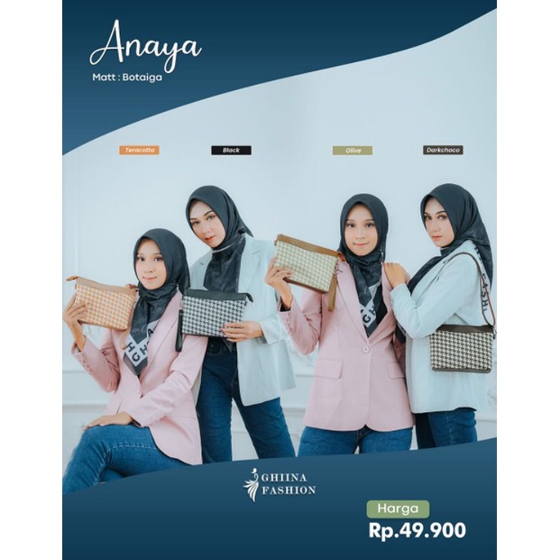 Anaya Bag By Ghina Fashion || Tas 2in1 wanita