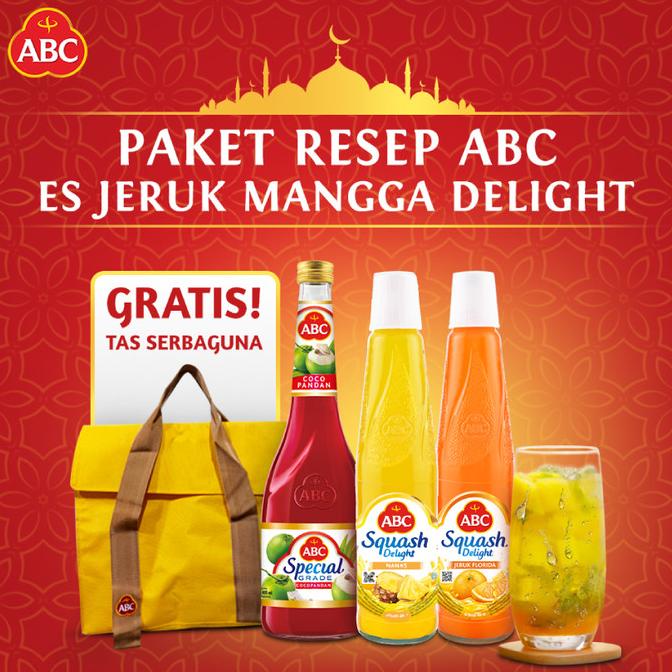 

ABC Paket Resep Es Jeruk Mangga Delight - Sirup Squash, Special Grade