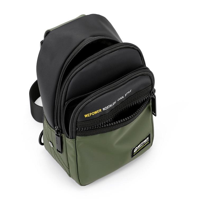 K53Y Tas Selempang Pria HAOSHUAI 5832 Sling Bag Pria Waist Bag Pria Waterproof WATCHKITE BAEOS KKV