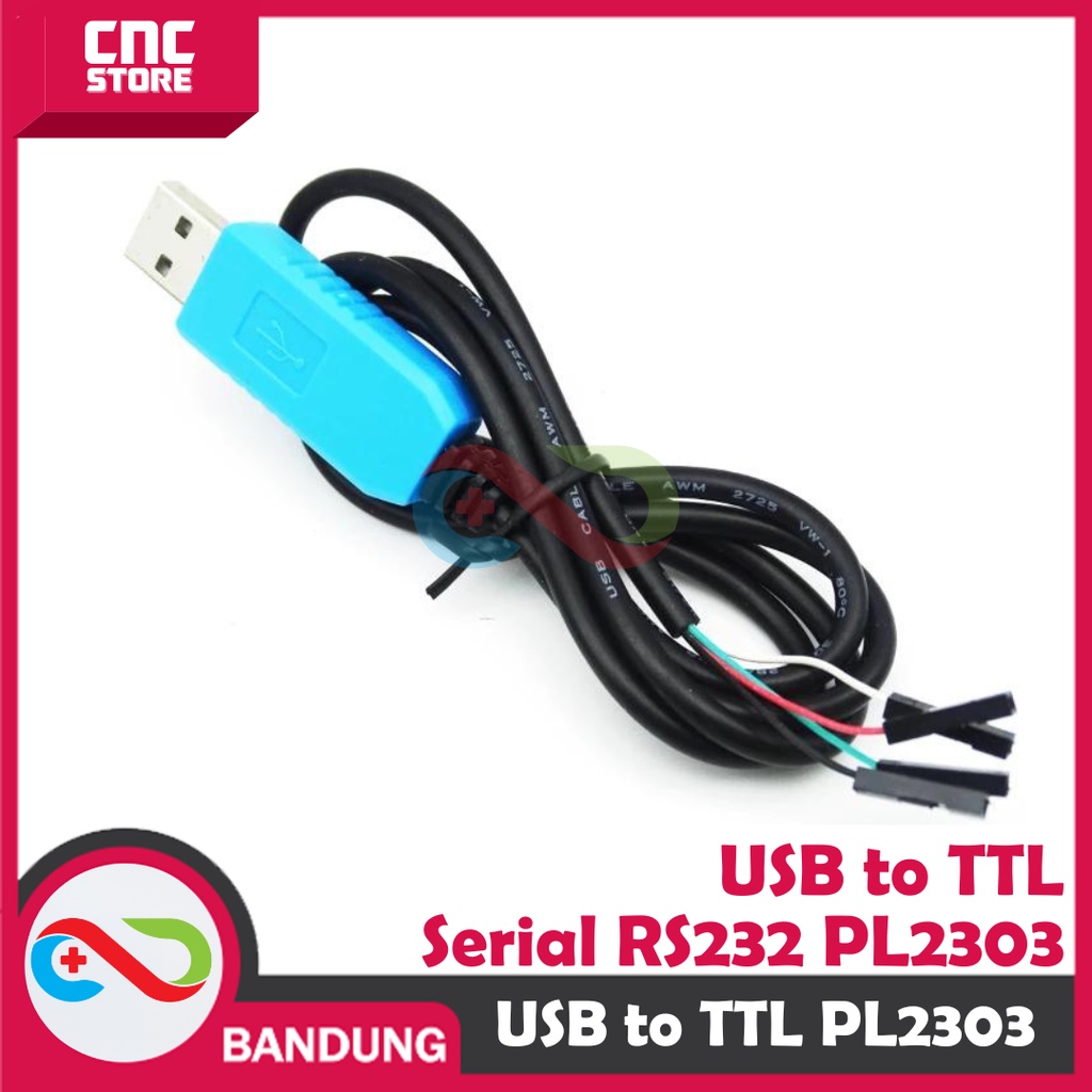 USB TO TTL SERIAL RS232 PL2303 USB SERIAL ADAPTER CONVERTER