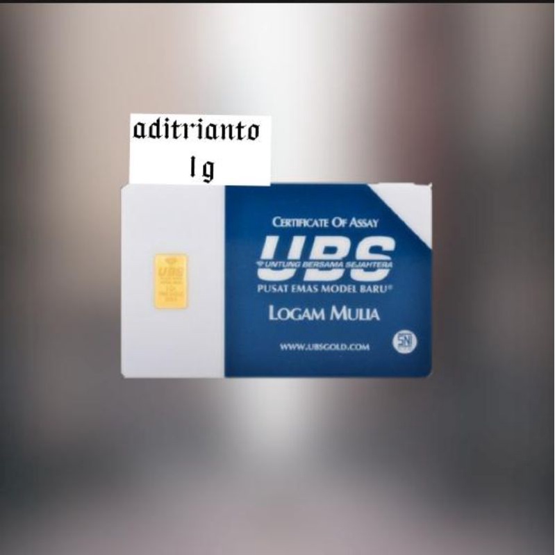 LM UBS 1 gram