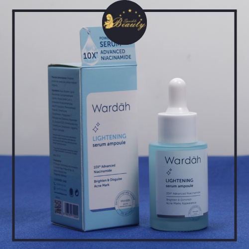 WARDAH Lightening Serum Ampoule 30ml BPOM/serum wardah/wardah serum ampoule besar/serum wajah/serum 