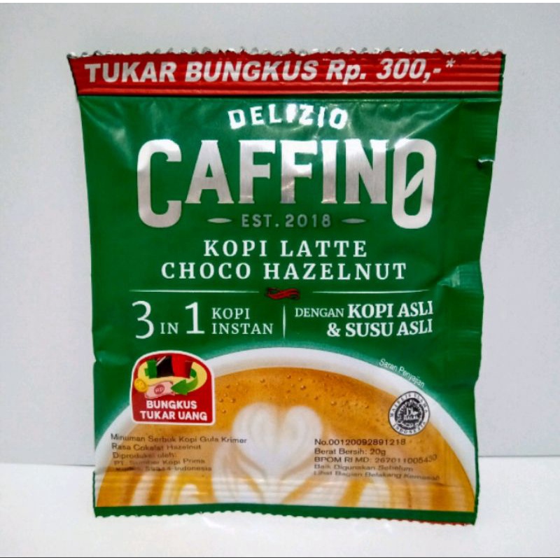 CAFFINO CAPPUCINO KOPI LATTE BOLD SUSU INSTAN 3 in 1
