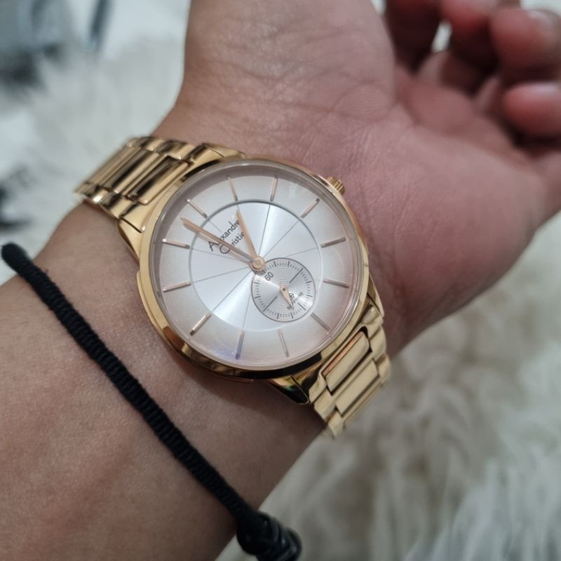 Jam tangan PL preloved Alexandre christie wanita classic AC 8546 | AC8546 second bekas original