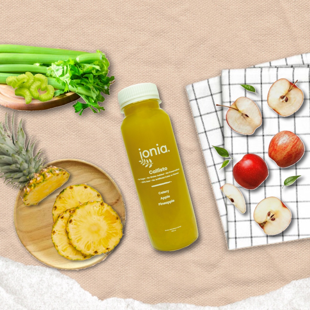 

Jus Seledri Celery Cold Pressed Juice Detox Juice Apel Nanas Buah dan Sayur Diet Sehat Detoks 250ml