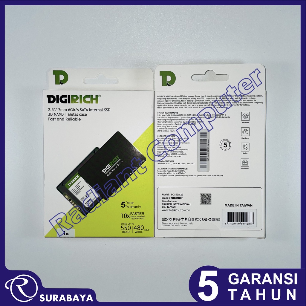 SSD DigiRich 1 TB