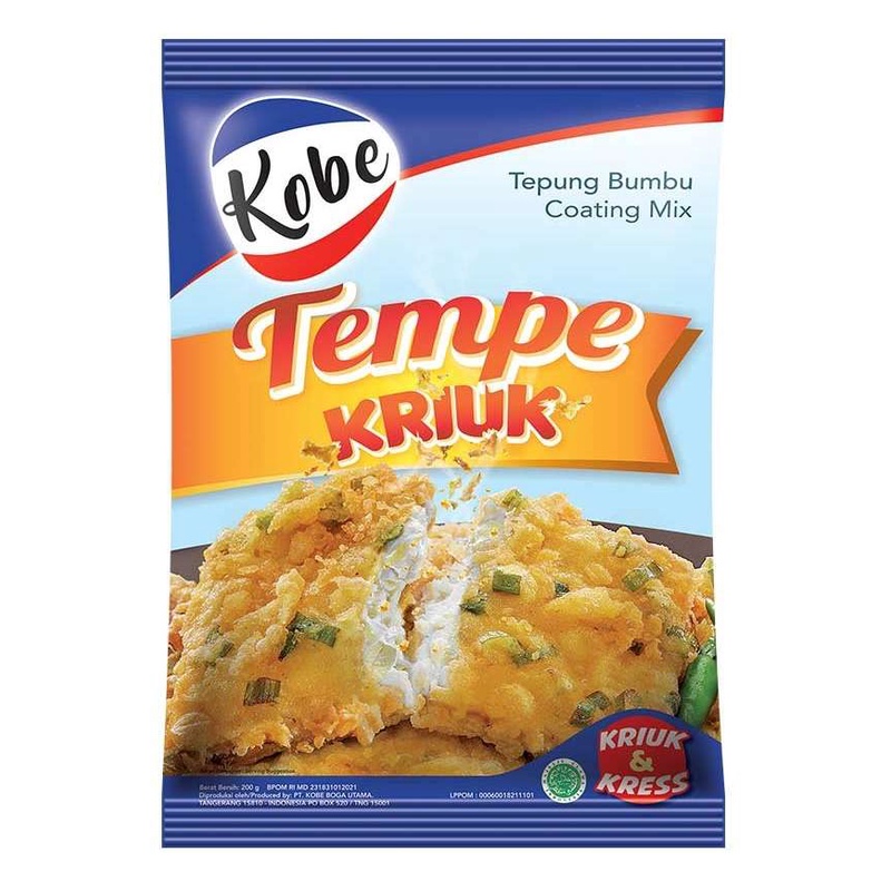 

Kobe Tepung Bumbu Tempe Goreng Kriuk 70 gr