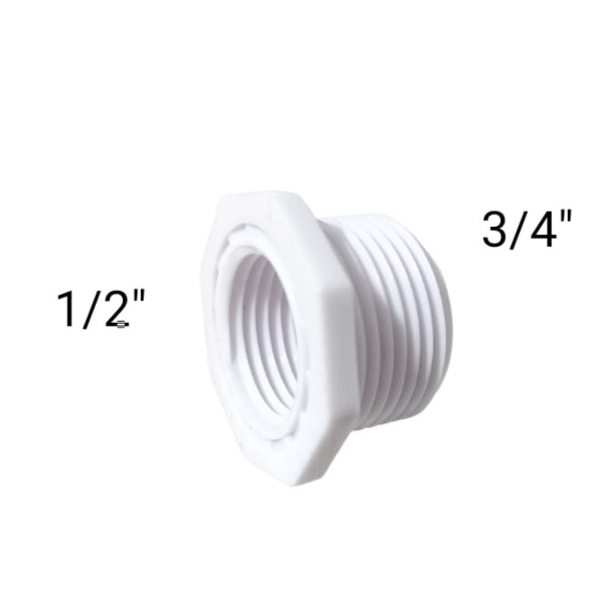 Vlock Ring (Vring) PVC 1/2 x 3/4 / Valve Ring Plastik Berkualitas