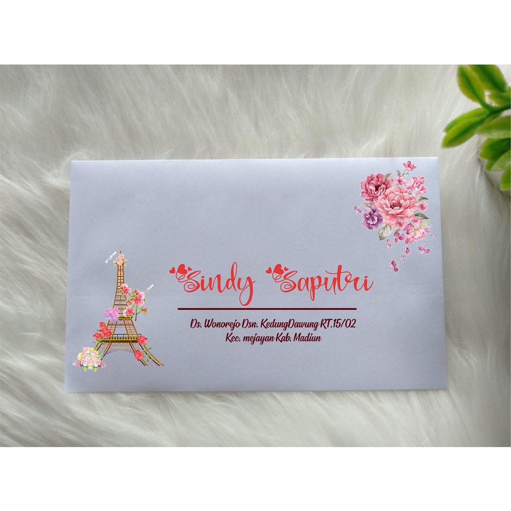 

amplop custom nama/alamat/murah