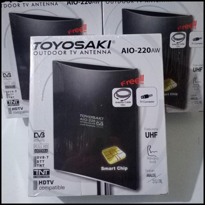 Antena Digital Toyosaki Aio220 Hdtv Dvb Antena