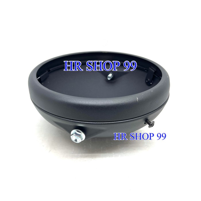 Batok Lampu Daymaker 7inch Bulat - Rumah Lampu Daymaker 7 Inch Hitam