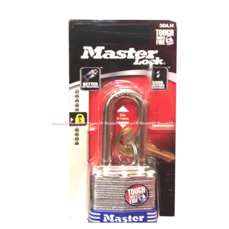 Master Lock Padlock Gembok Kunci 51mm Kotak Tahan Api Masterlock Pad Lock Stainless Steel Alat Keamanan Rumah Masterlok 4cm