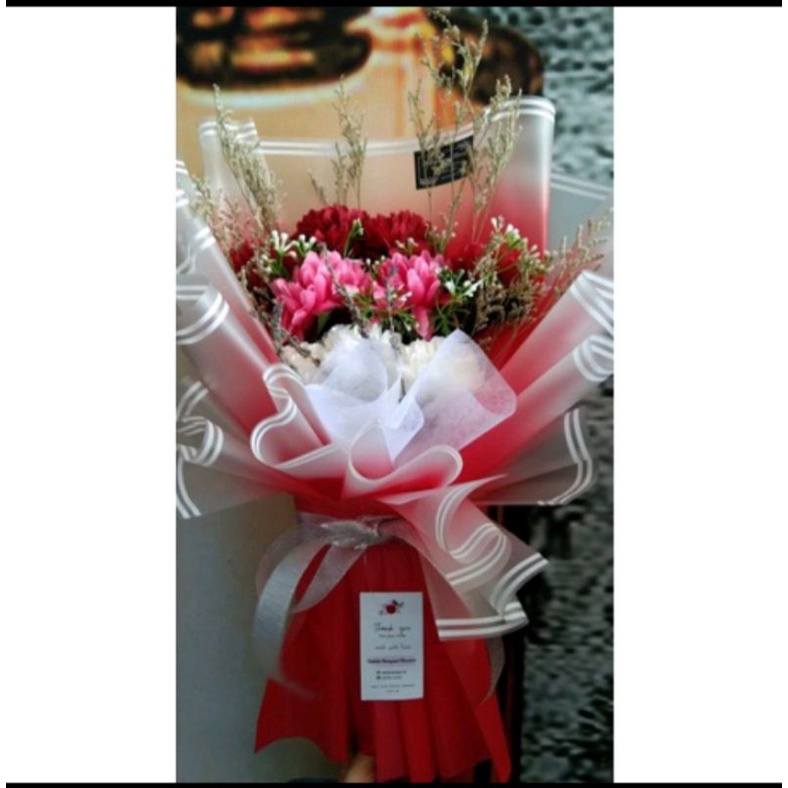 Buket Bunga Merah / Buket bunga
