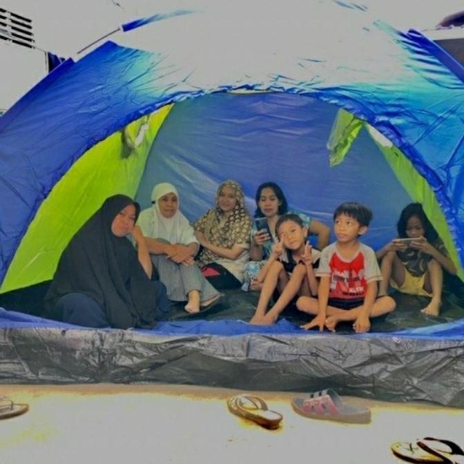 tenda camping besar 10 orang tenda camping keluarga tenda jumbo LWS