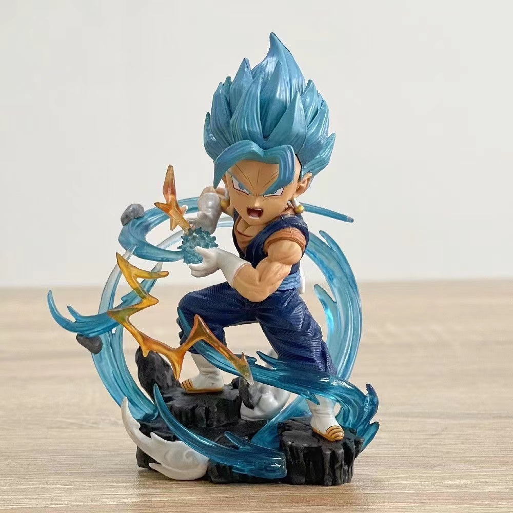 Mainan Action Figure Model Anime Dragon Ball Z Versi Q Vegeta Untuk Hadiah Anak