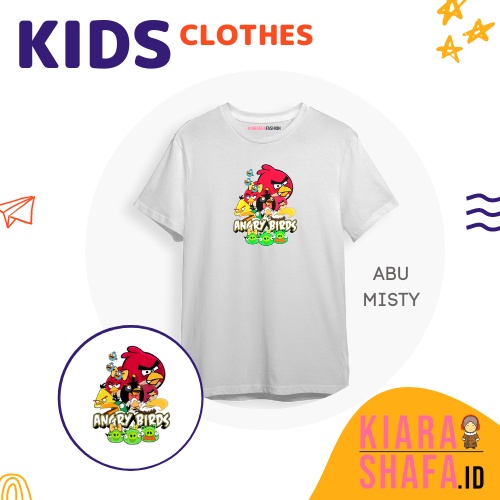 Kiarashafa - Baju Anak / Kaos Anak Motif Bird