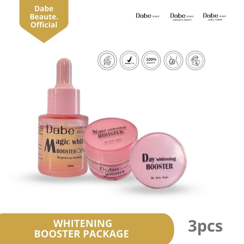 Dabe Beaute Whitening Booster Package