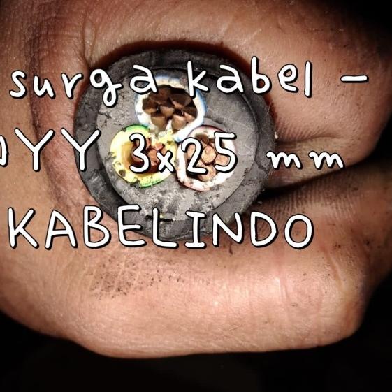 NYY 3x25 mm KABELINDO / NYY 3 x 25 mm LINDO / KABEL TUFUR 3 x 25 mm LD