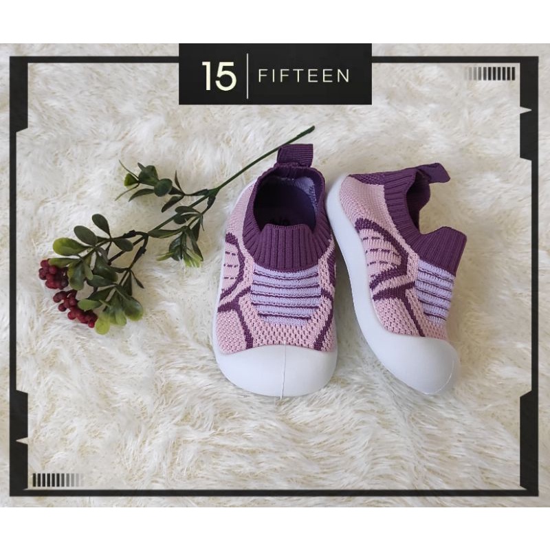 Sepatu Baby Bayi Ukuran 17-21 Terkini Sneakers Anak Anak Baby Bayi Slop Model