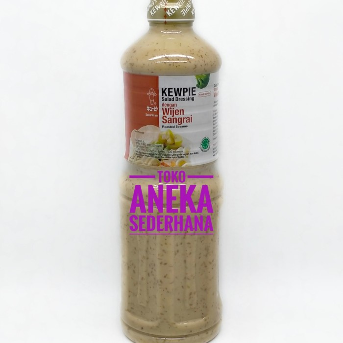 

ROASTED SESAME WIJEN SANGRAI 1 LITER KEWPIE SALAD DRESSING