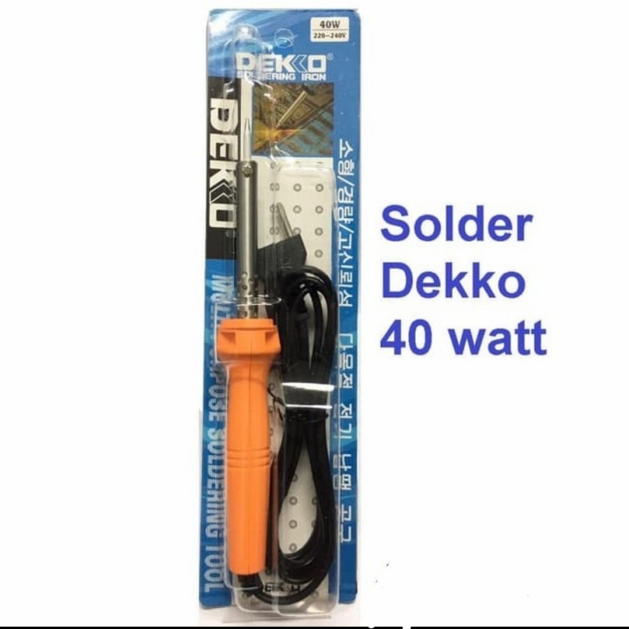 Solder DEKKO 40 Watt Solder Dekko 40Watt Original
