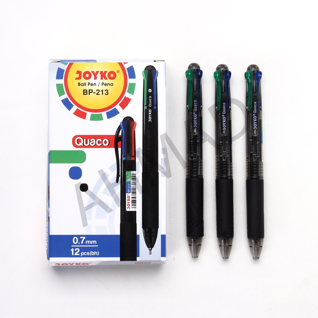 

JOYKO Pulpen 4 Warna BP-213 Quaco [ ECER ]