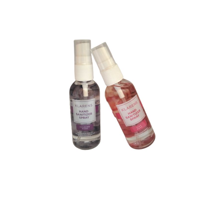 Jual Klarens hand sanitizer spray 60ml Pink rose & Calming musk