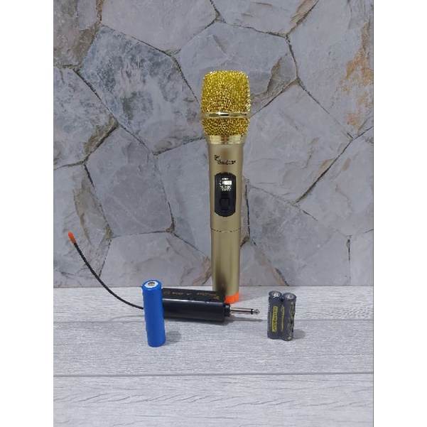 Mic Wearless Jinlong Microphone Tanpa Kabel Jin long Jl 008 Mic Murah