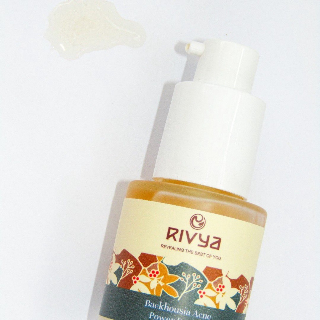 RIVYA Backhousia Acne Power Serum 20ml - Amaze_Kosmetik