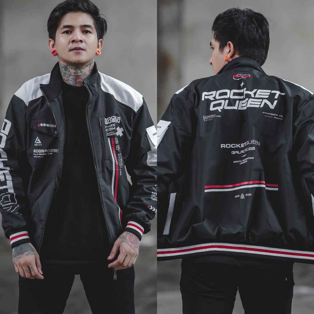 Jaket Sunmori Racing Hitam Nascar Vintage Original Produk Gneious Premium