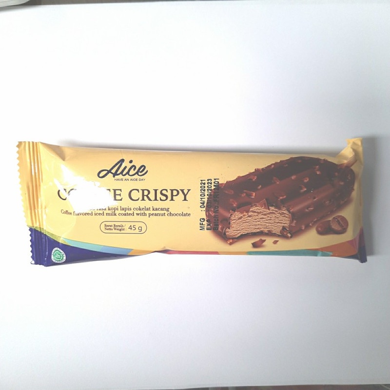 

Es Krim Aice Coffe Crispy KopiKhusus Instan - 1 Buah