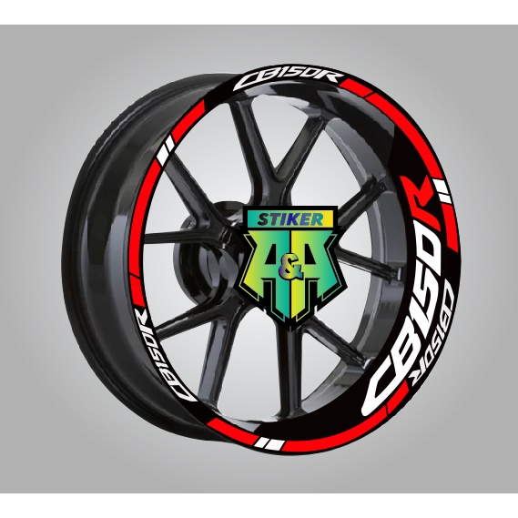AA STIKER VELG CB150R NEW | LIST STIKER VELG CB150R MURAH