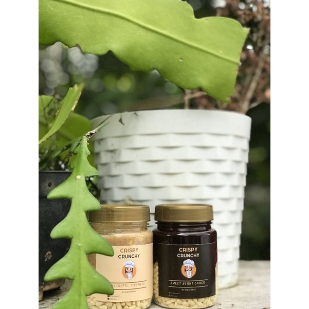 

￼Choco Crunchy In Jar/ Coklat Crispy Lumer / Cemilan Coklat Lumer/ Choco Jar