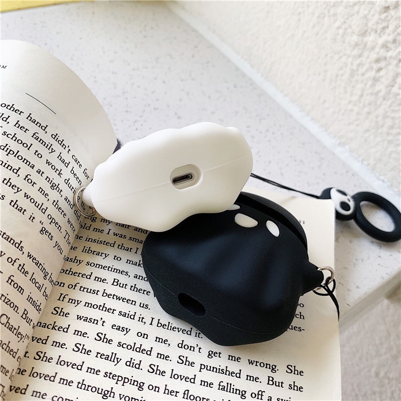 Casing Kerangka Mimpi Buruk Hantu Mengerikan Kompatibel Untuk Airpods1 2 3rd Case Kompatibel Untuk AirPods Pro 2case Earphone Case Cover Pelindung