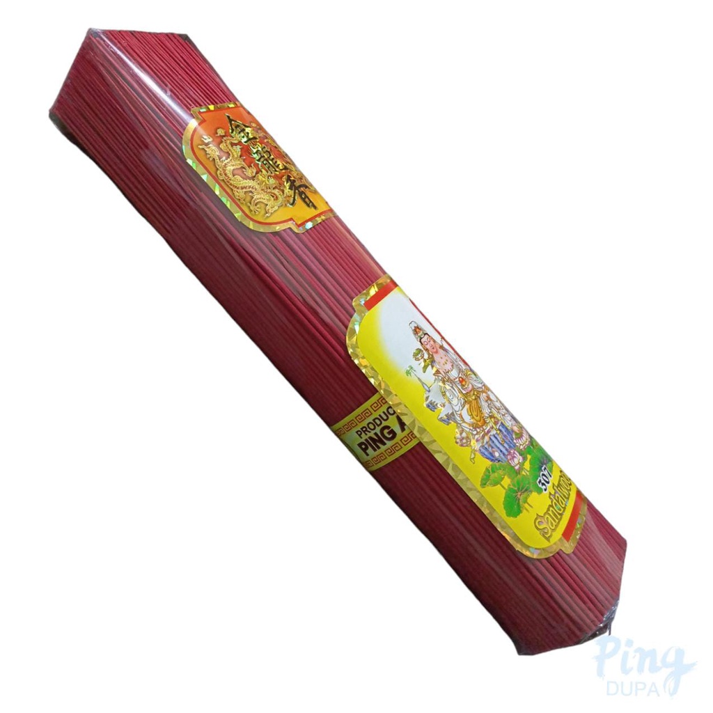 Dupa Kwan Im Cendana 307 Kemasan 1Kg Merah Hio Kiloan Kayu Sandalwood By Ping An