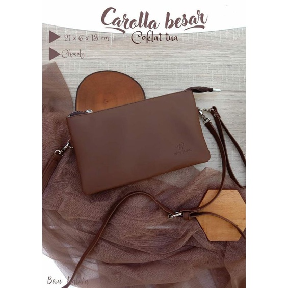 tas carolla besar by  biru tsabita