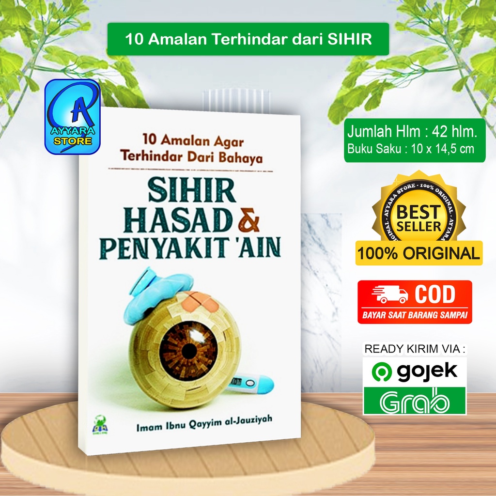 Jual Buku Saku 10 Amalan Terhindar Dari Sihir Hasad And Penyakit Ain