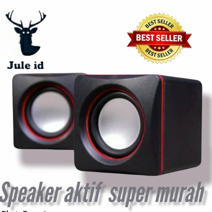 speaker speaker komputer laptop pc(N3O2) Awet Super Bass Speaker PC Simbadda Speaker Multimedia Spea