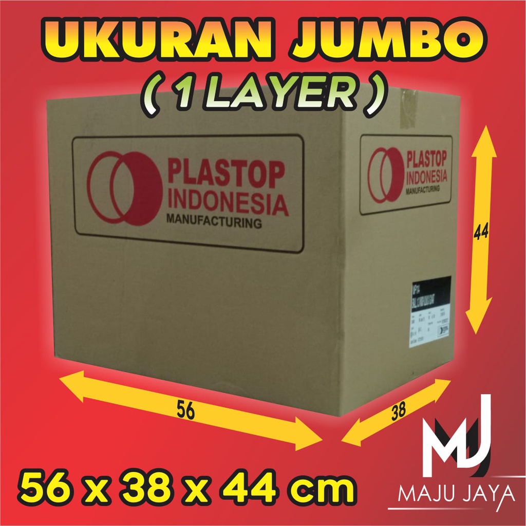 Kardus Besar Packing Bekas Tebal Pindahan Jumbo Super  Karton Box Kotak  Penyimpanan 1 Ply 2 Ply 1 L