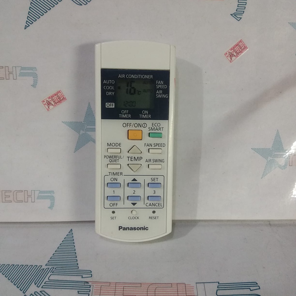 REMOT REMOTE AC PANASONIC ECOSMART A75C3157 ORIGINAL ASLI