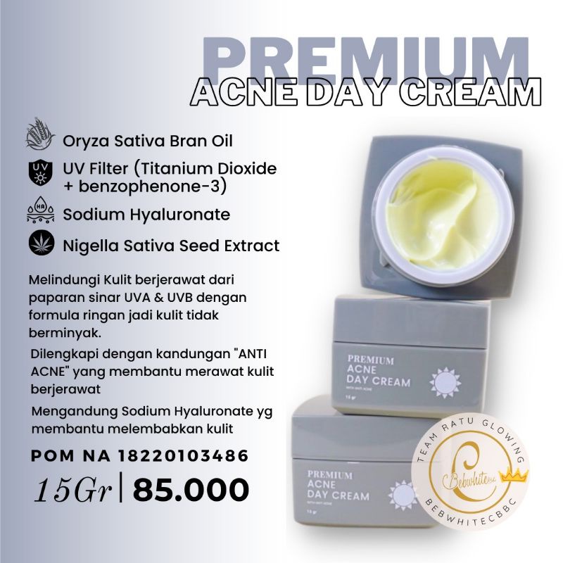 DAY CREAM PREMIUM ACNE BEBWHITE C
